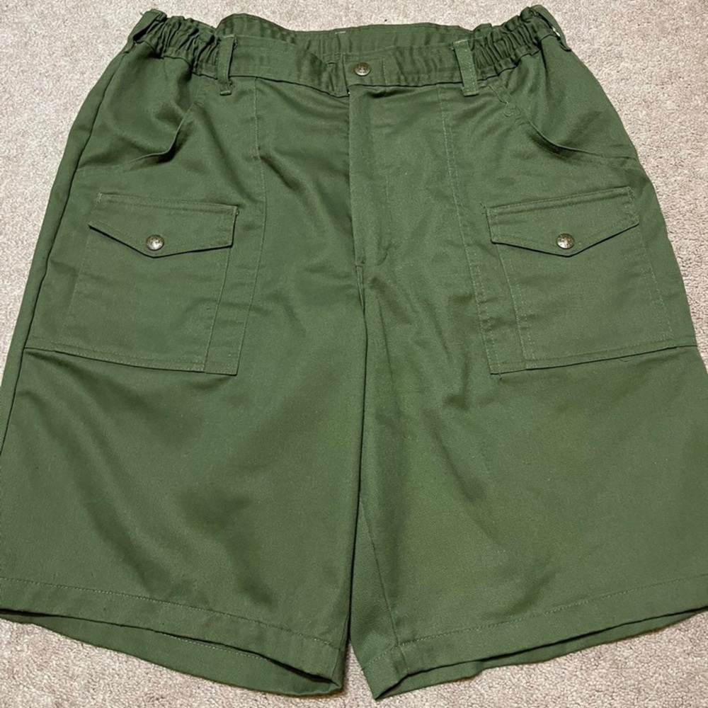 mens vintage boy scout shorts